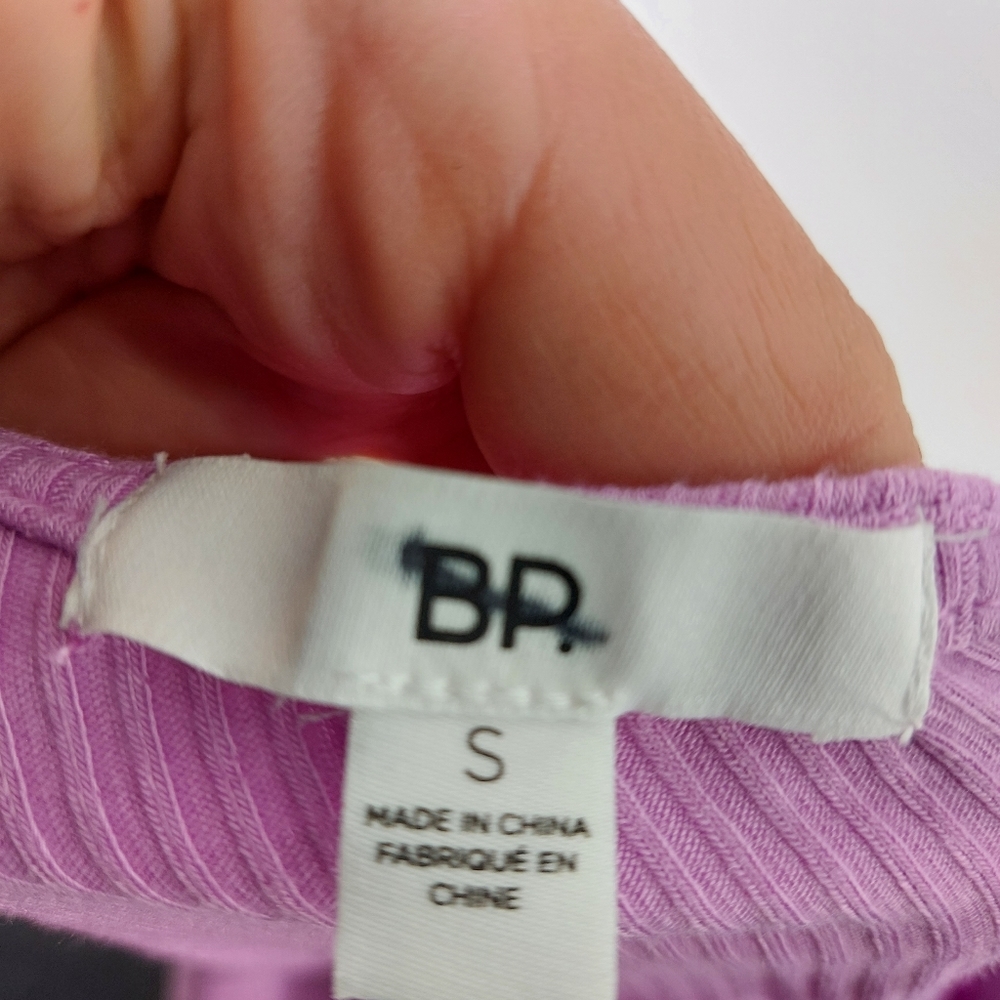 bp One-Shoulder Rib Tank Top cropped - Picture 7 of 7